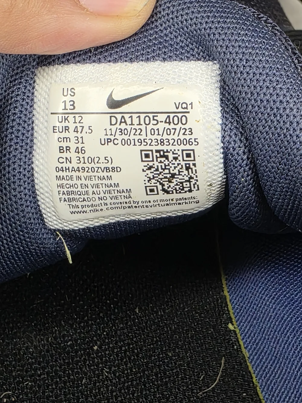 Nike Quest 4 'Thunder Blue' Running Sneakers DA1105-400 - Men's Size 13